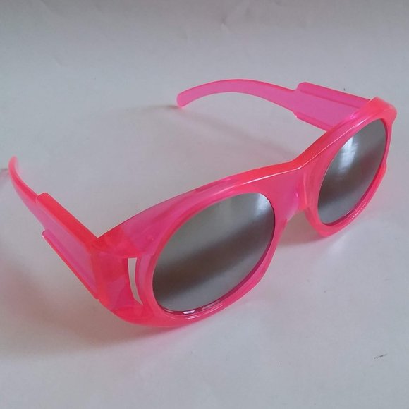 Vintage Fashion retro funky transparent sunglasses